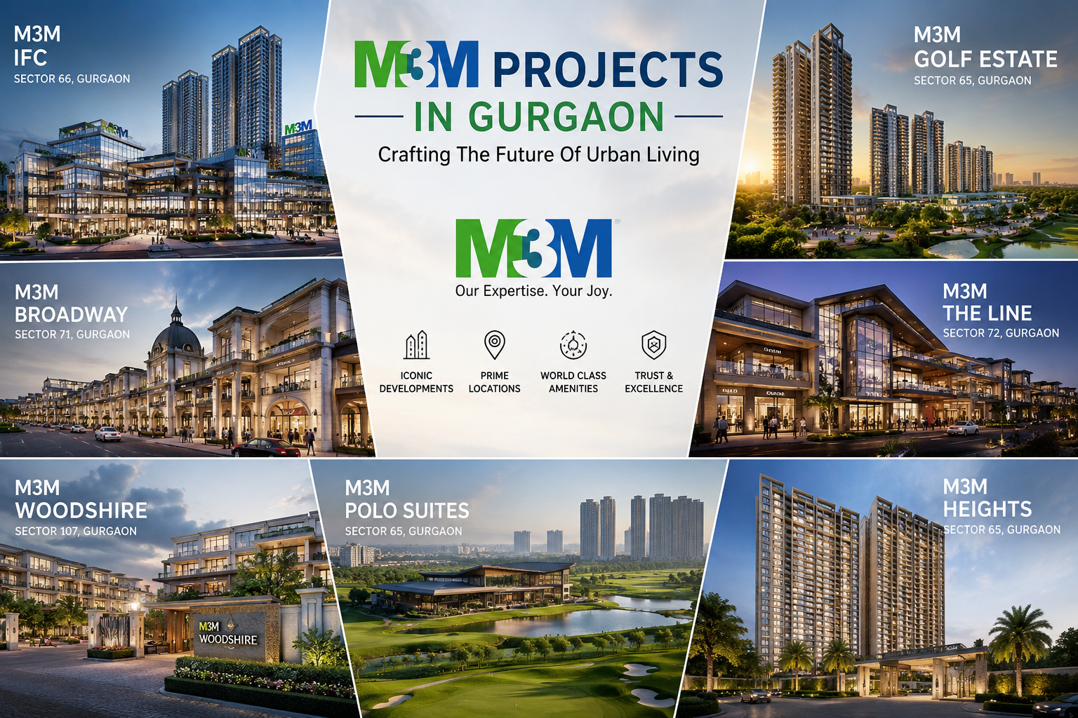M3M Projects In Gurgaon