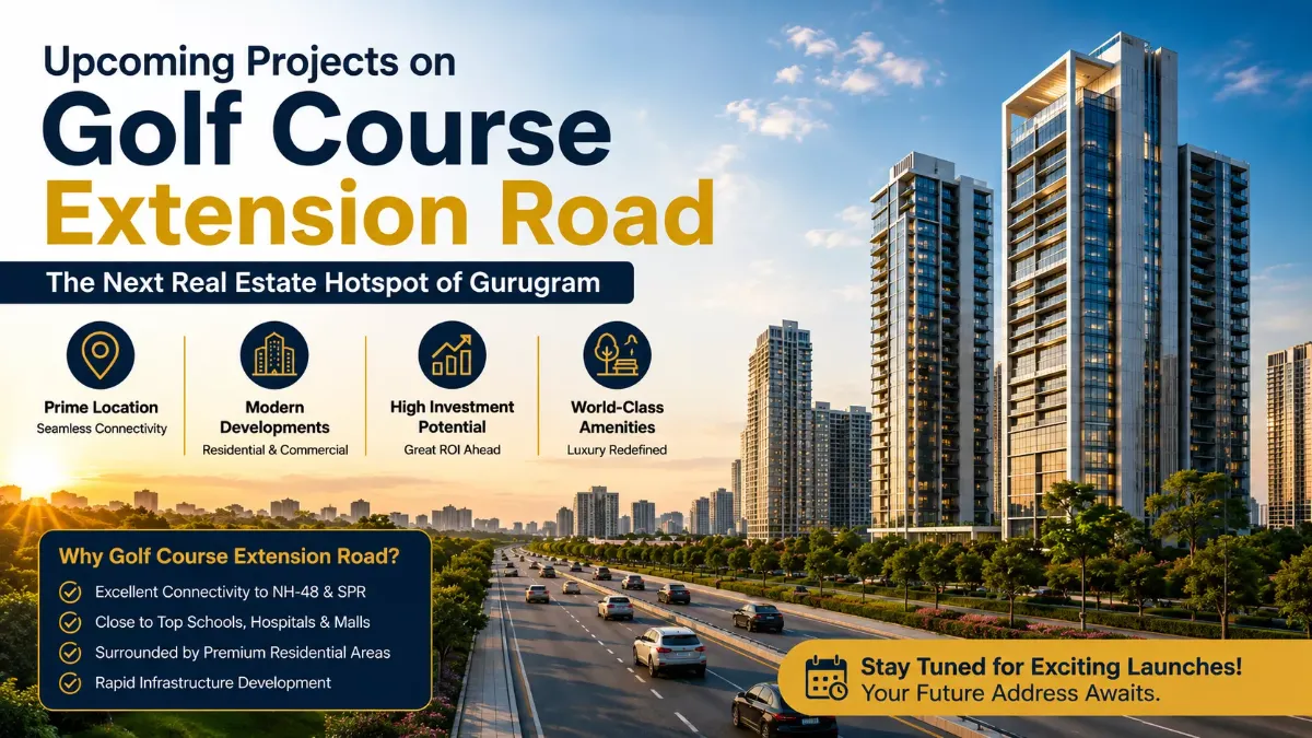 Upcoming Projects on Golf Course Extension Road