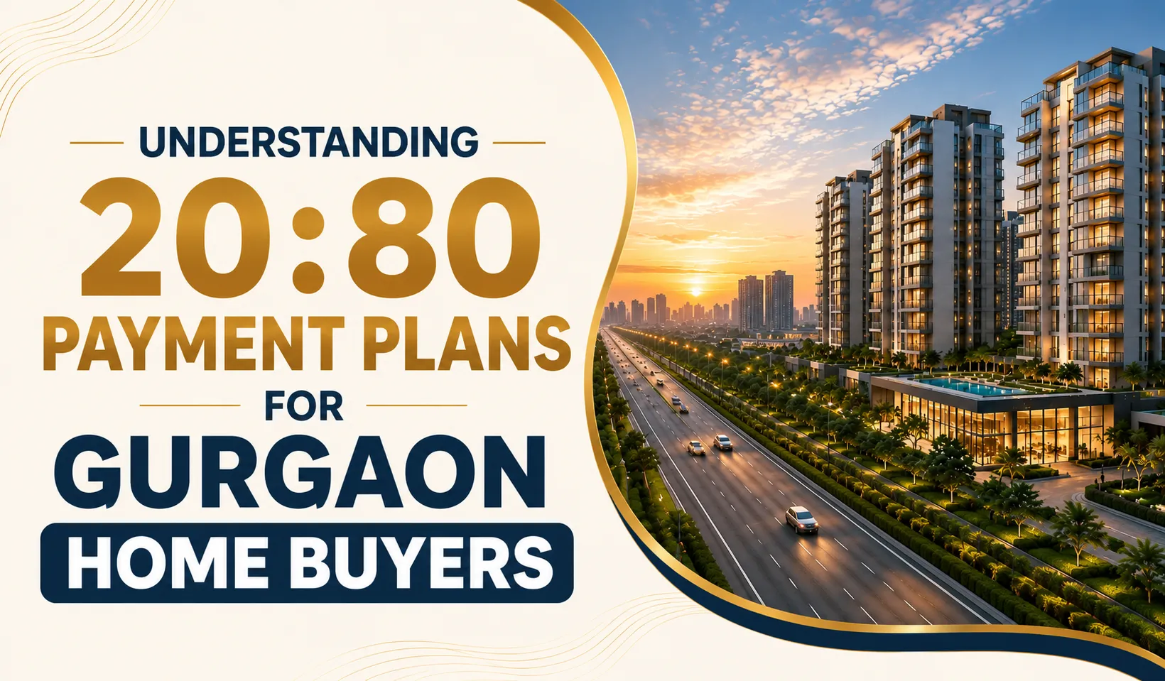 20:80 Property Payment Plan Gurgaon