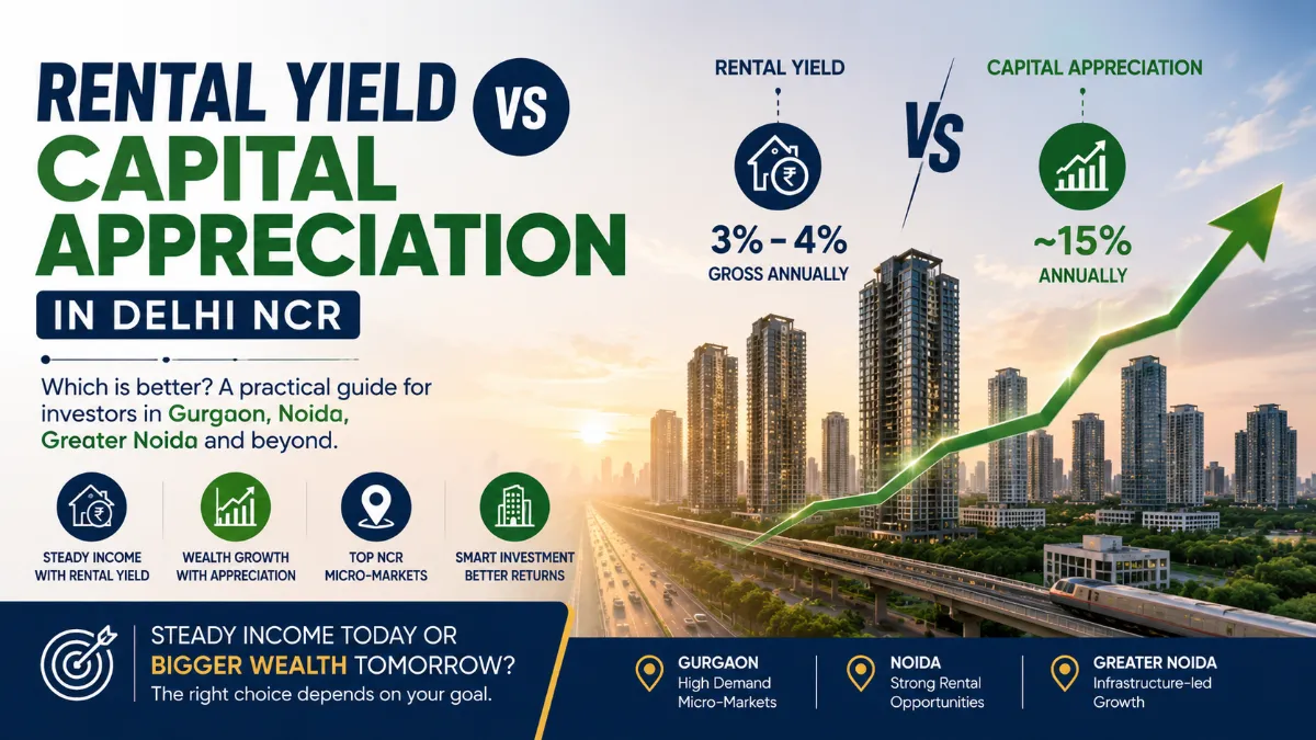 Rental Yield vs Capital Appreciation